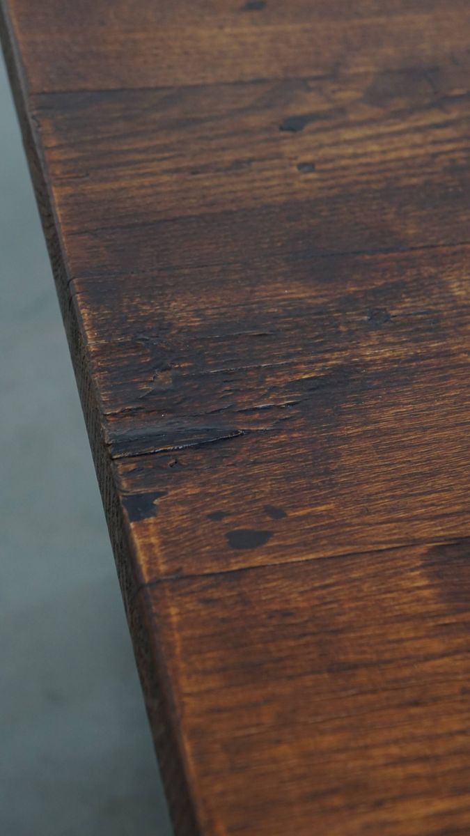 Prachtige Grote Antieke Salontafel Met Originele Details En Een Mooi Patina image 6