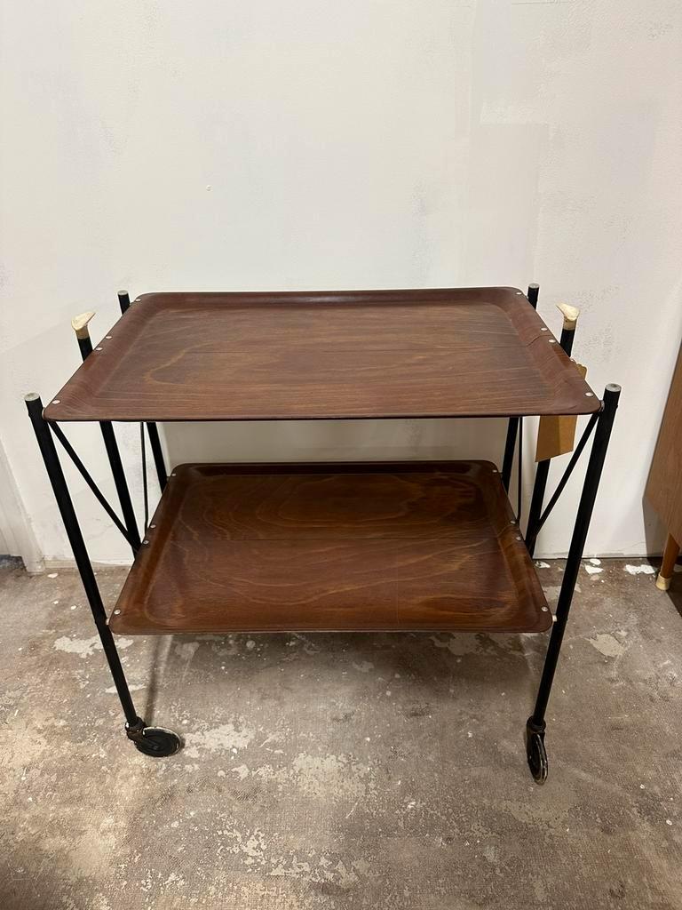 Vintage Barcart / Trolley/ Serveerwagen image 2