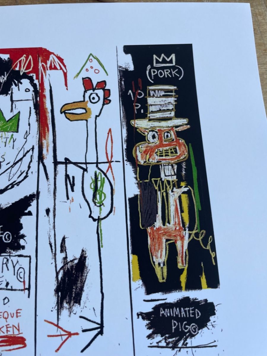 Jean Michel-basquiat (1960-1988), Quality.. image 7
