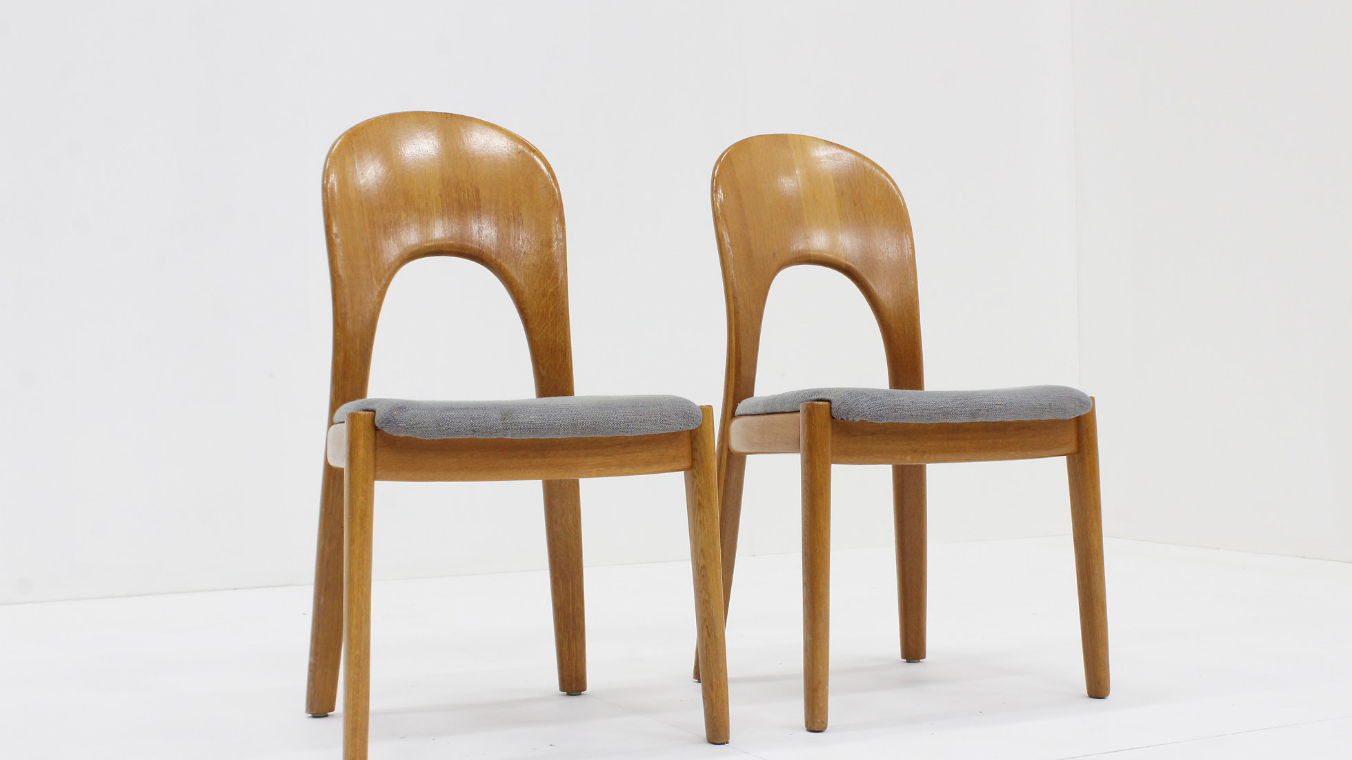 Vintage Deense Eetkamerstoelen Van Niels Koefoed Voor Koefoeds Hornslet, Set Van 2 image 7
