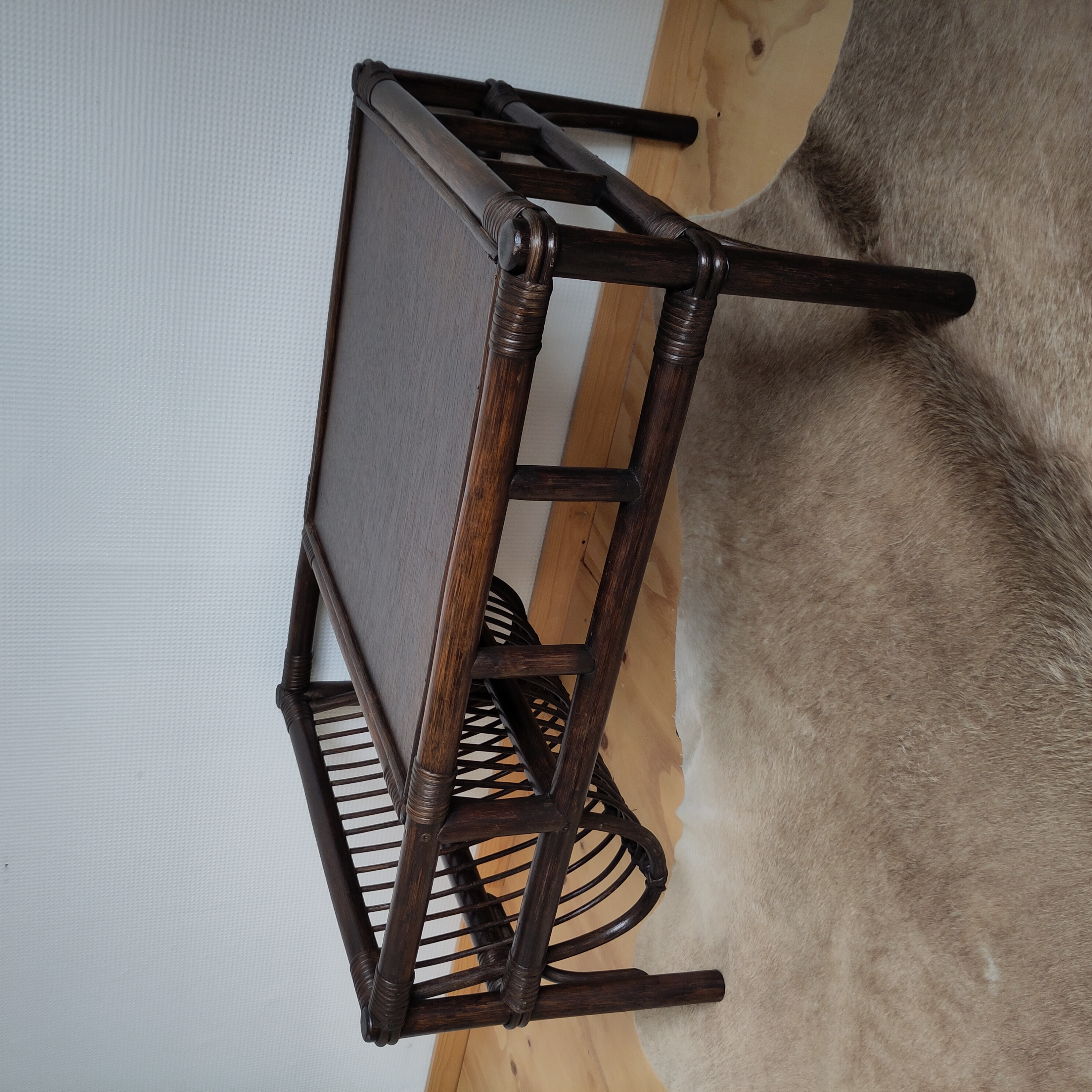 Rotan Manou Salontafel Met Lectuurmand image 6