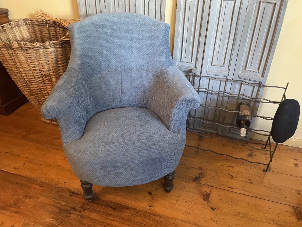 Fauteuil Damesstoel Stoel Biedermeier 1880 Frans Antiek image 3