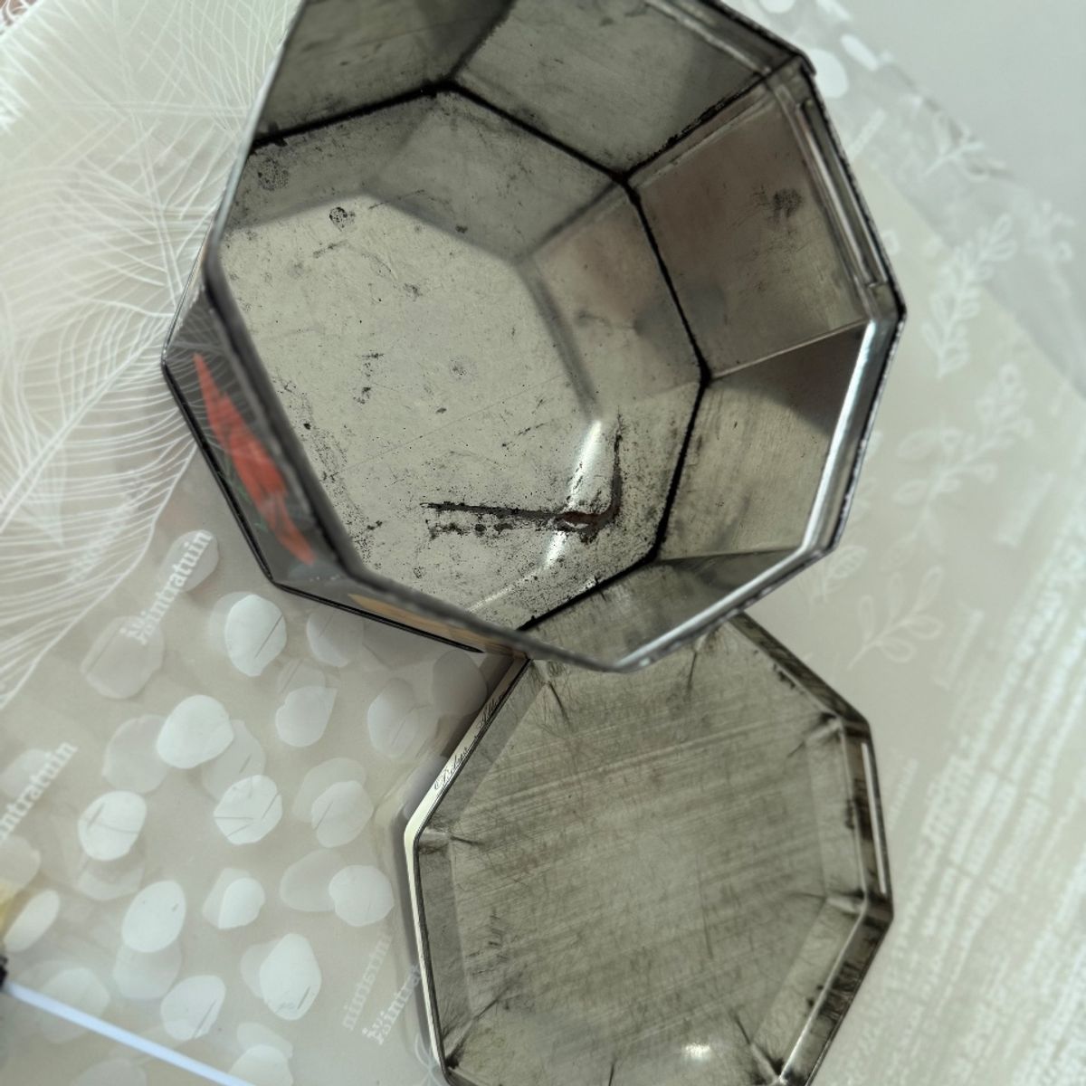 4 Mooie Vintage Blikken Met Verschillende Afmetingen En Dessin image 11