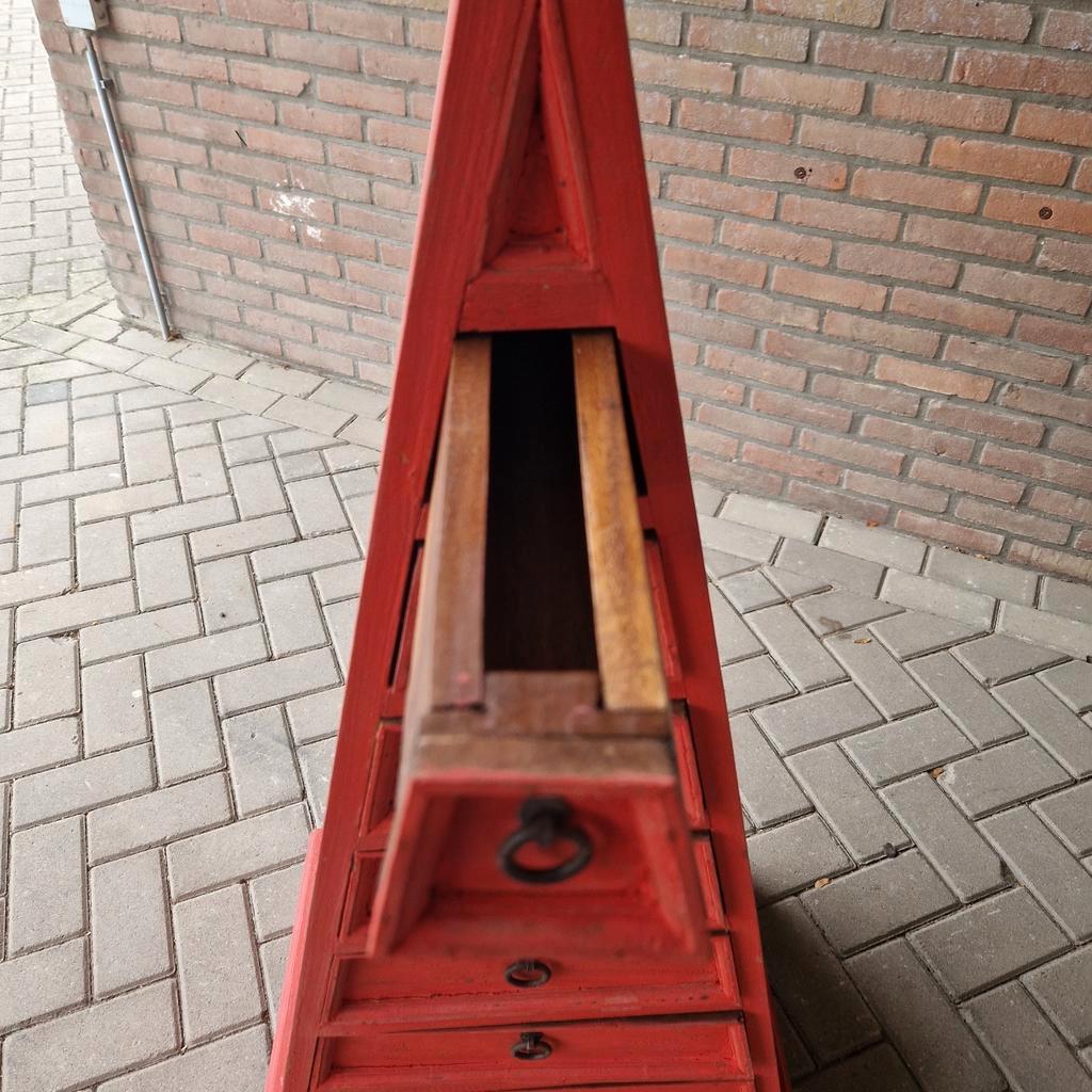 Vintage Ladekast 3 Hoek Kast Boho Kast Jaren 90 image 7