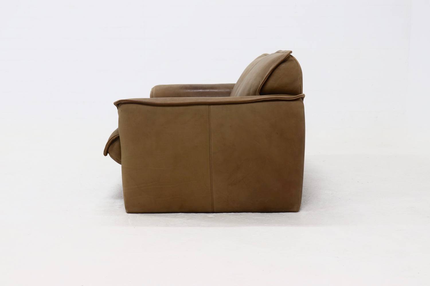 Neck Leather 2,5-Seater Sofa By Hugo De Ruiter For Leolux 1970S image 9