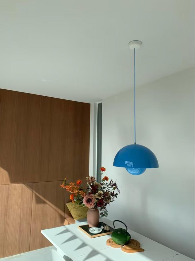 Vintage Verner Panton Flowerpot Lamp - Louis Poulsen image 2