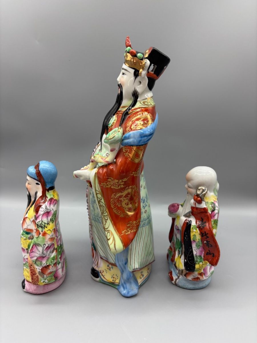 Set Chinese Goden Fu Lu Shou image 3