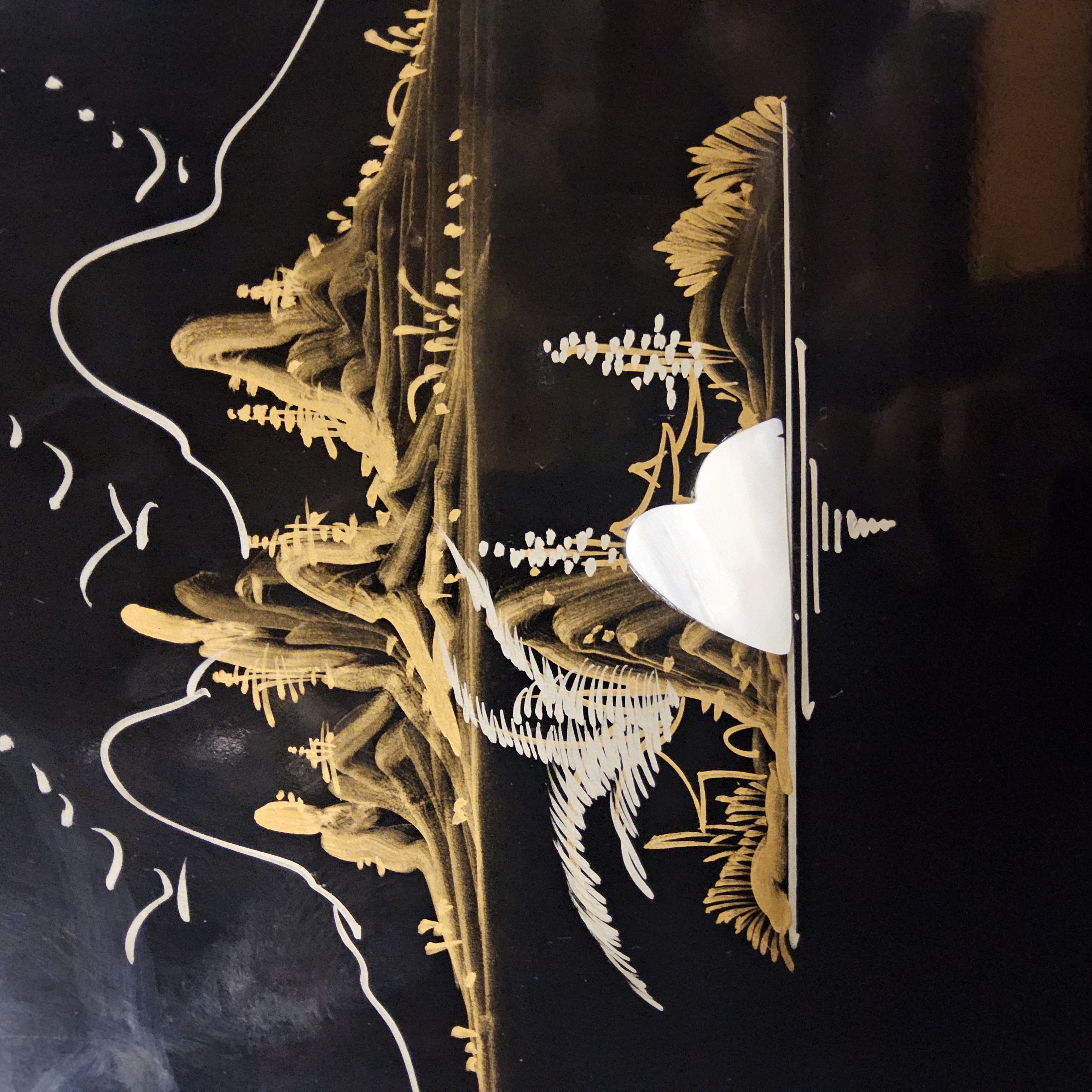 Vintage Chinese Vitrinekast / Aziatische Kast / Chinoiserie / Oosterse Kast / Display Cabinet / Bohemian Kast image 12