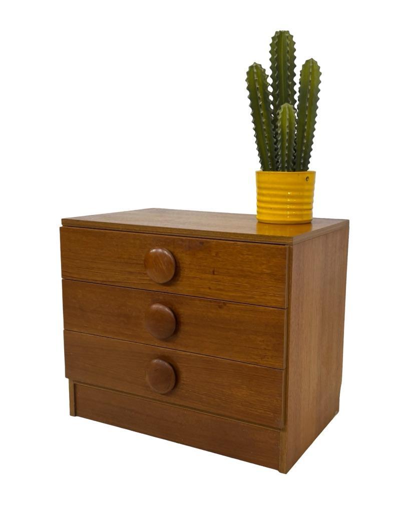 Vintage Compacte Ladekastje Mid Century Design image 2