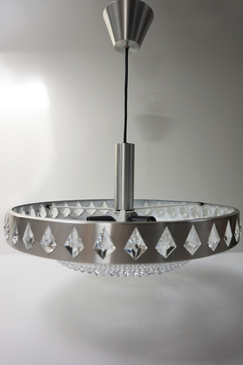 Midcentury Scandinavisch Design Hanglamp Van Vitrika/orrefors, Jaren 60/70 image 5