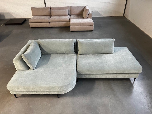 4x6 sofa - X3 Modulaire Bank Lichtgroen Uni image 6