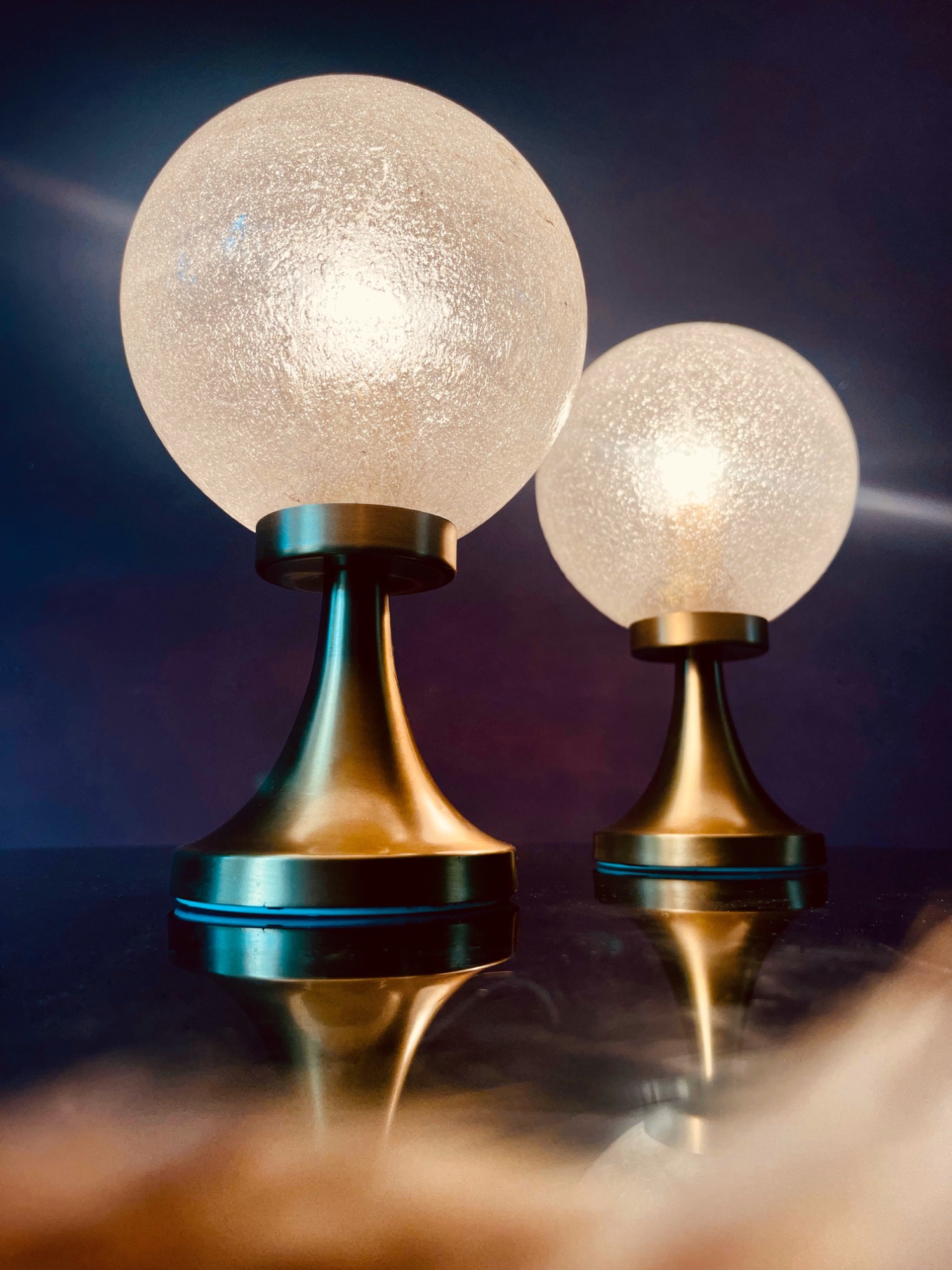 Set Mid Century Leuchten Nachtlampjes image 5