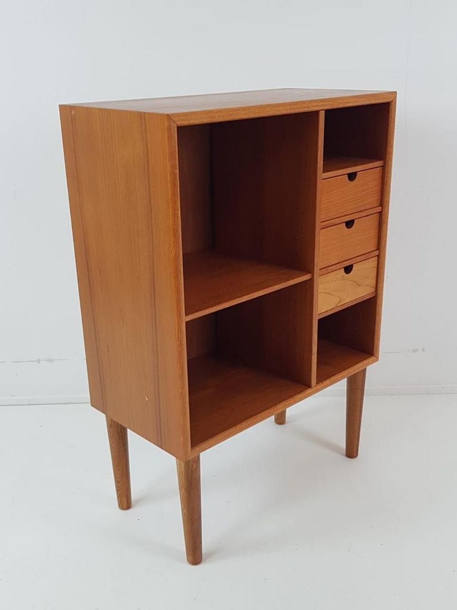 Vintage Teak Houten Kastje Laden Vakken Keuken image 7