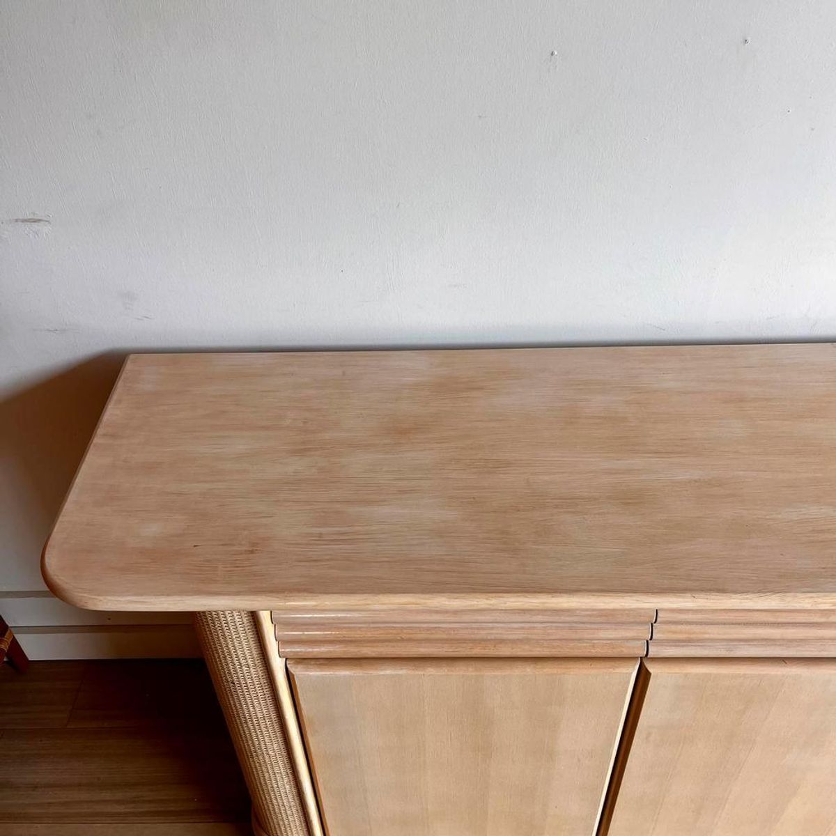 Sale Italiaans Bamboe Rotan Sideboard Dressoir Vintage image 9