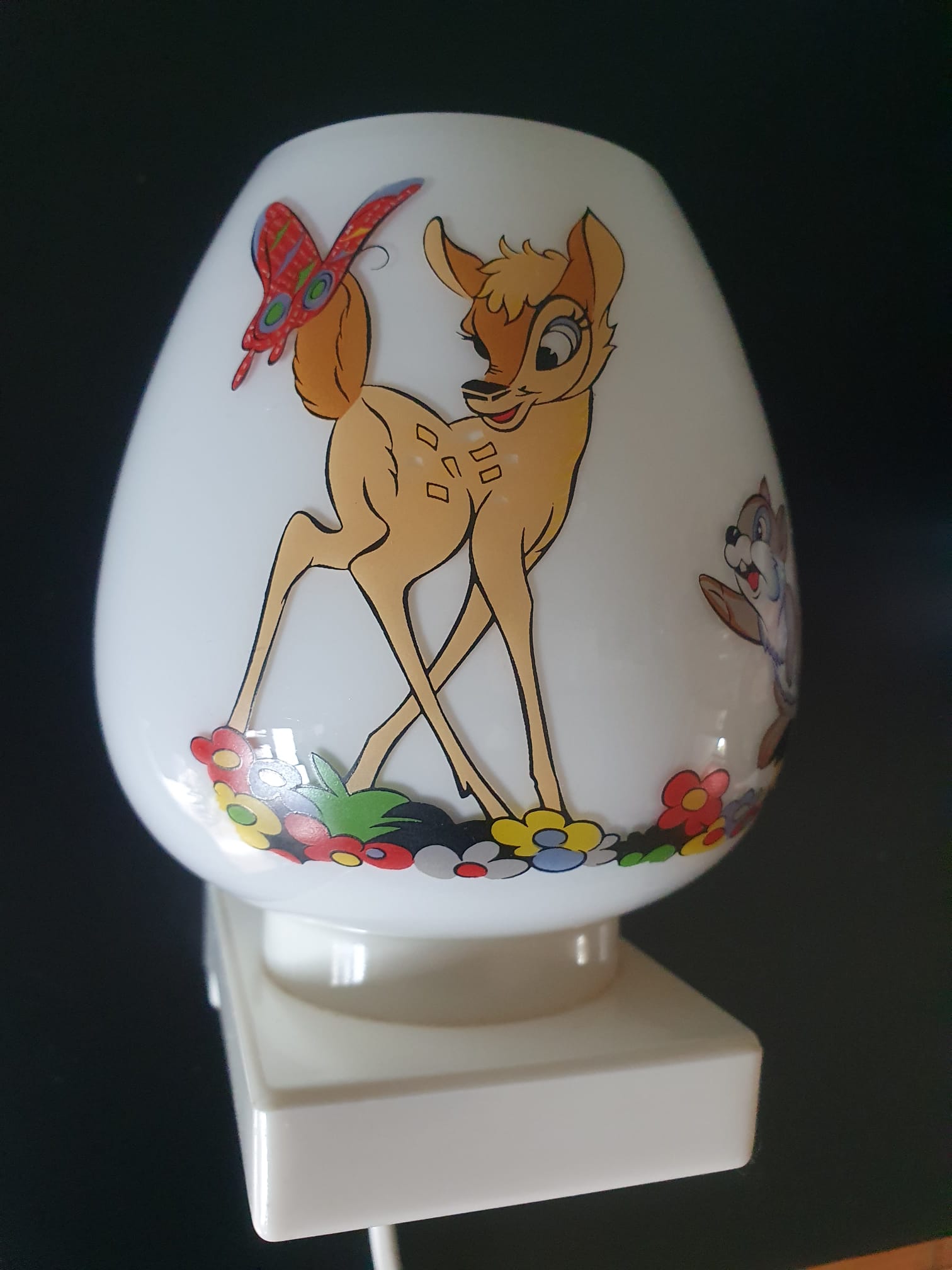 Vintage Disney Bambi Herda Kinderlamp Wandlamp image 11