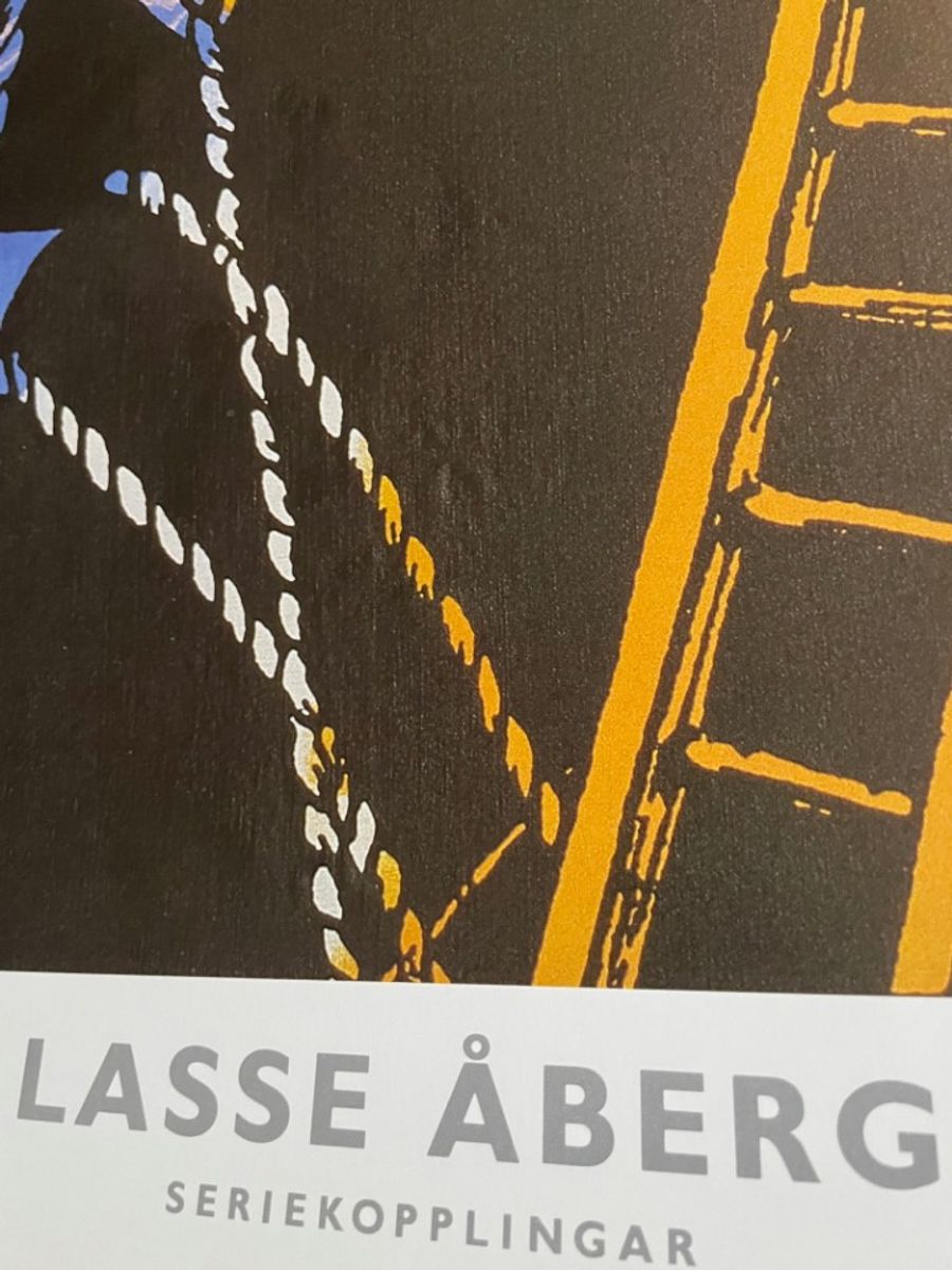 Lasse Åberg – "seriekopplingar", 1988. image 2