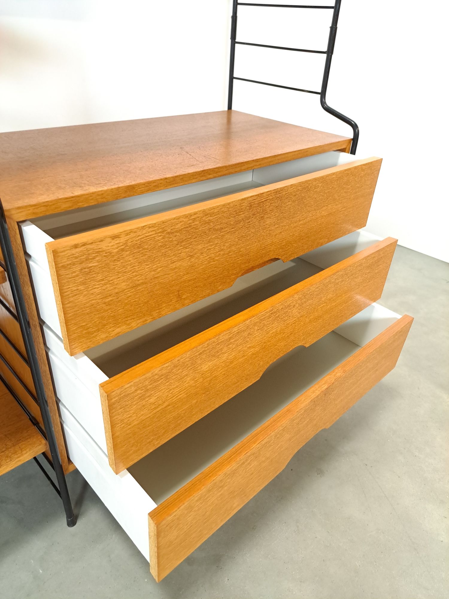 Design Whb Teak Modulair Lp Wandsysteem Vrijstaand image 15