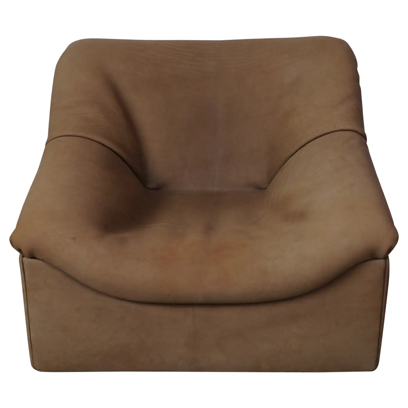 De Sede Ds46 Lounge Fauteuil In Tan/beige Buffelleer, Zwitserland image 2