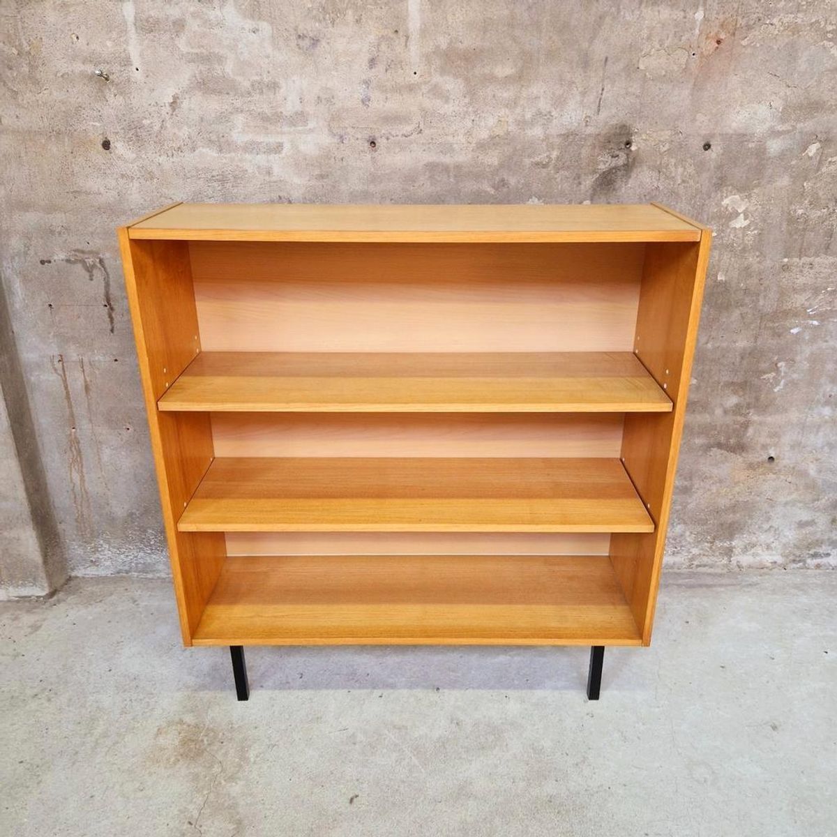Vintage Boekenkast Deense Boekenkast Wandkast Jaren 70 image 6