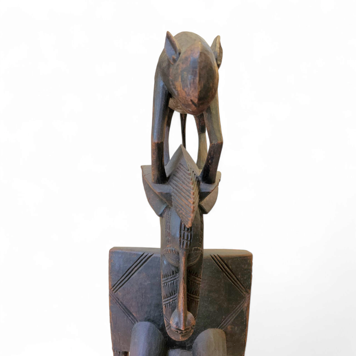 Wooden / Dogon / African Figure Sculpture / 1960s image 5