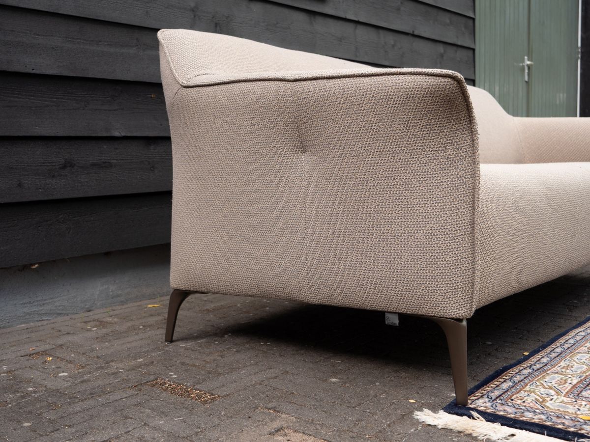 Leolux Mayon | 3-zits Designer Bank | Groen, Beige, Gemeleerd image 9