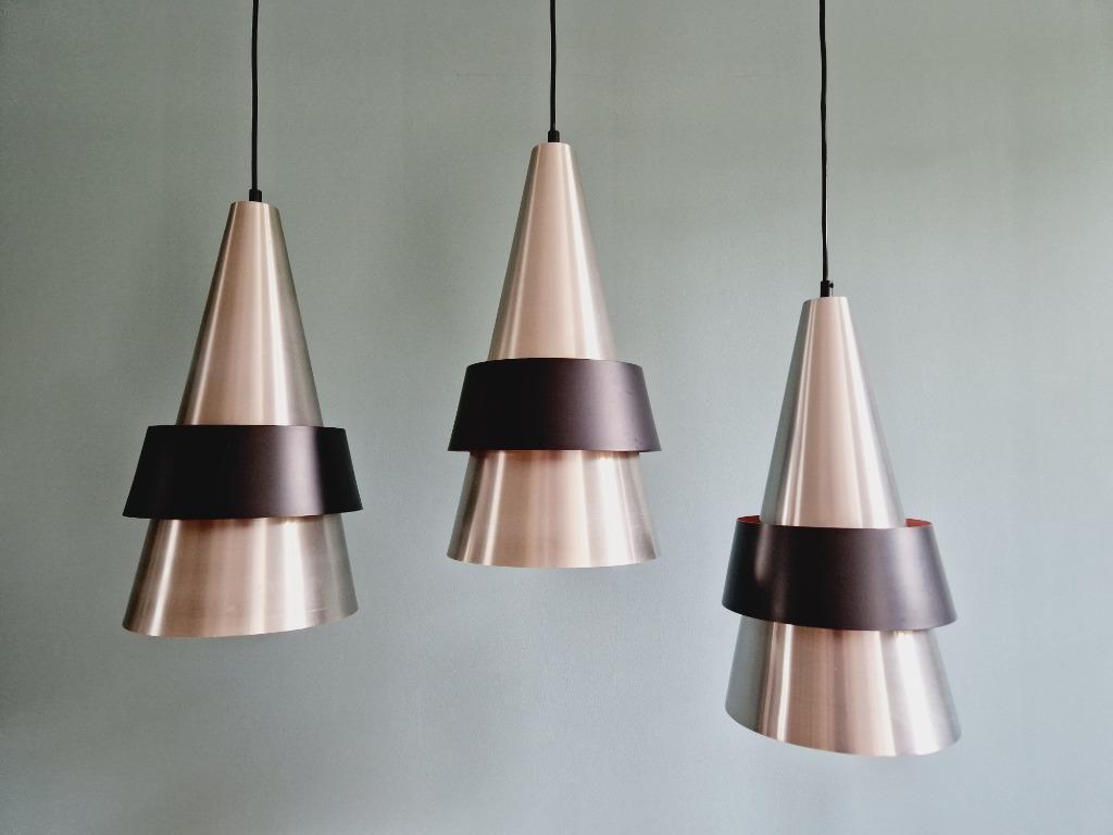 Corona Aluminium Ophanging (X3,), J. Hammerborg, Jaren 60 image 3