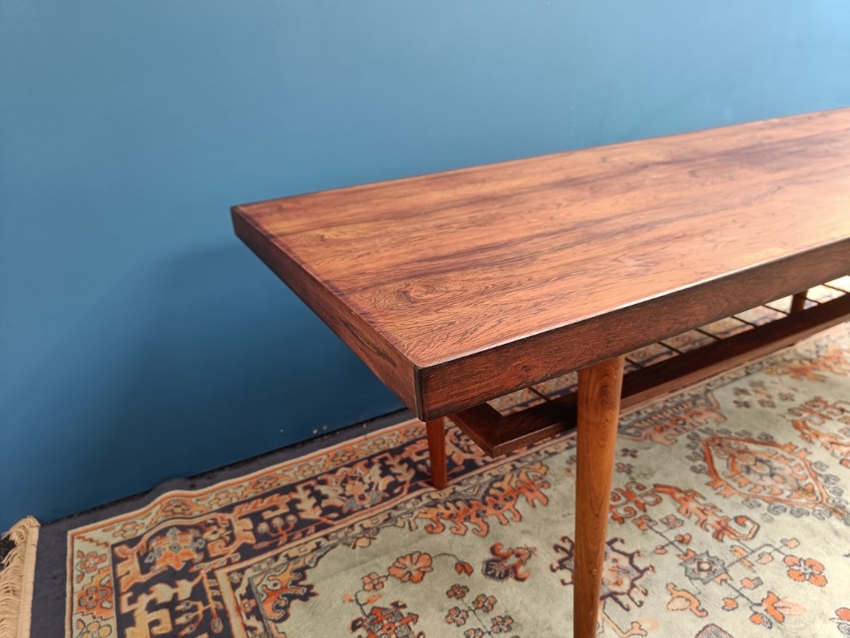 Vintage Palissander Salontafel, Jaren 60 image 3