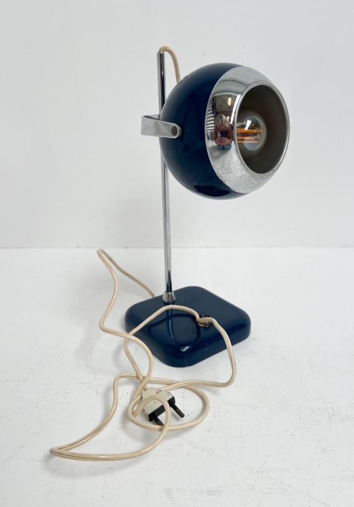 Blauwe Guzzini Brumbry Tafellamp, 1960’s image 9