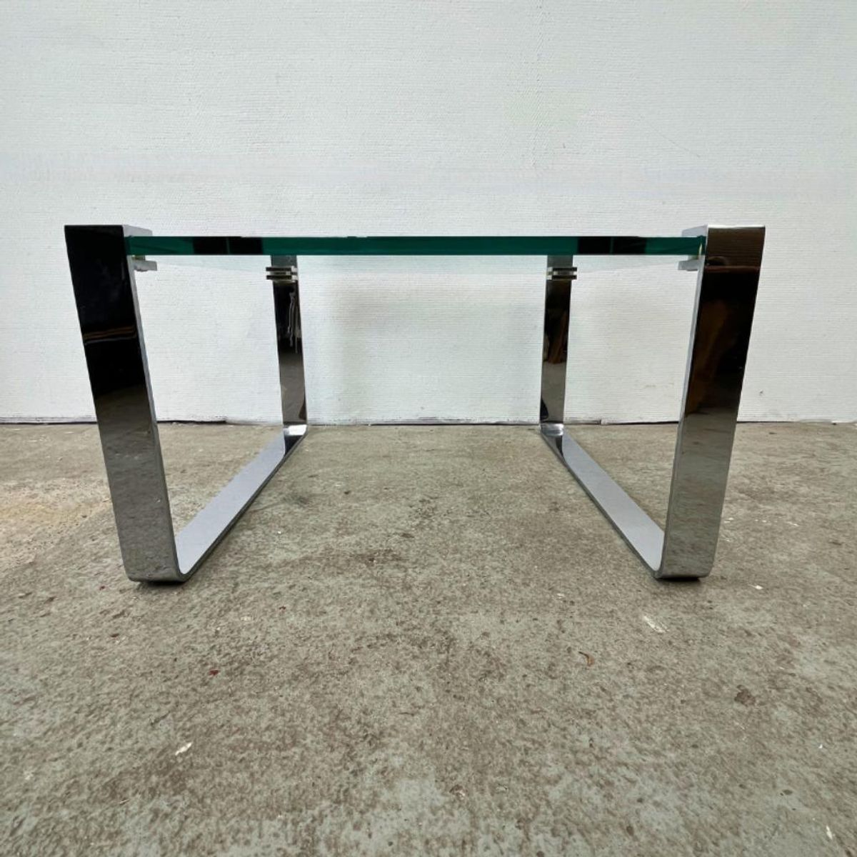Midcentury Design Bijzet- Of Salontafel Glas Draenert, 1022 image 2