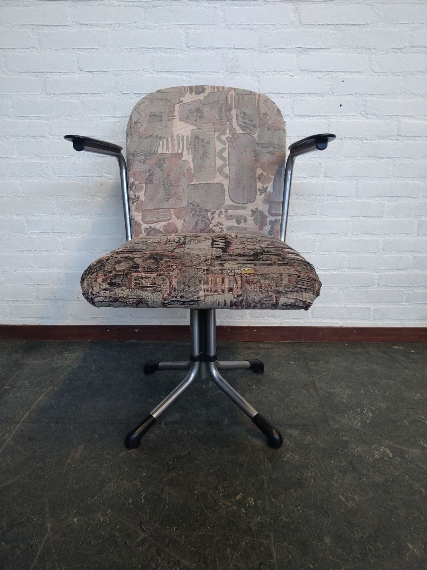 Gispen 356 Bureaustoel Met Bakelieten Armleuningen image 4