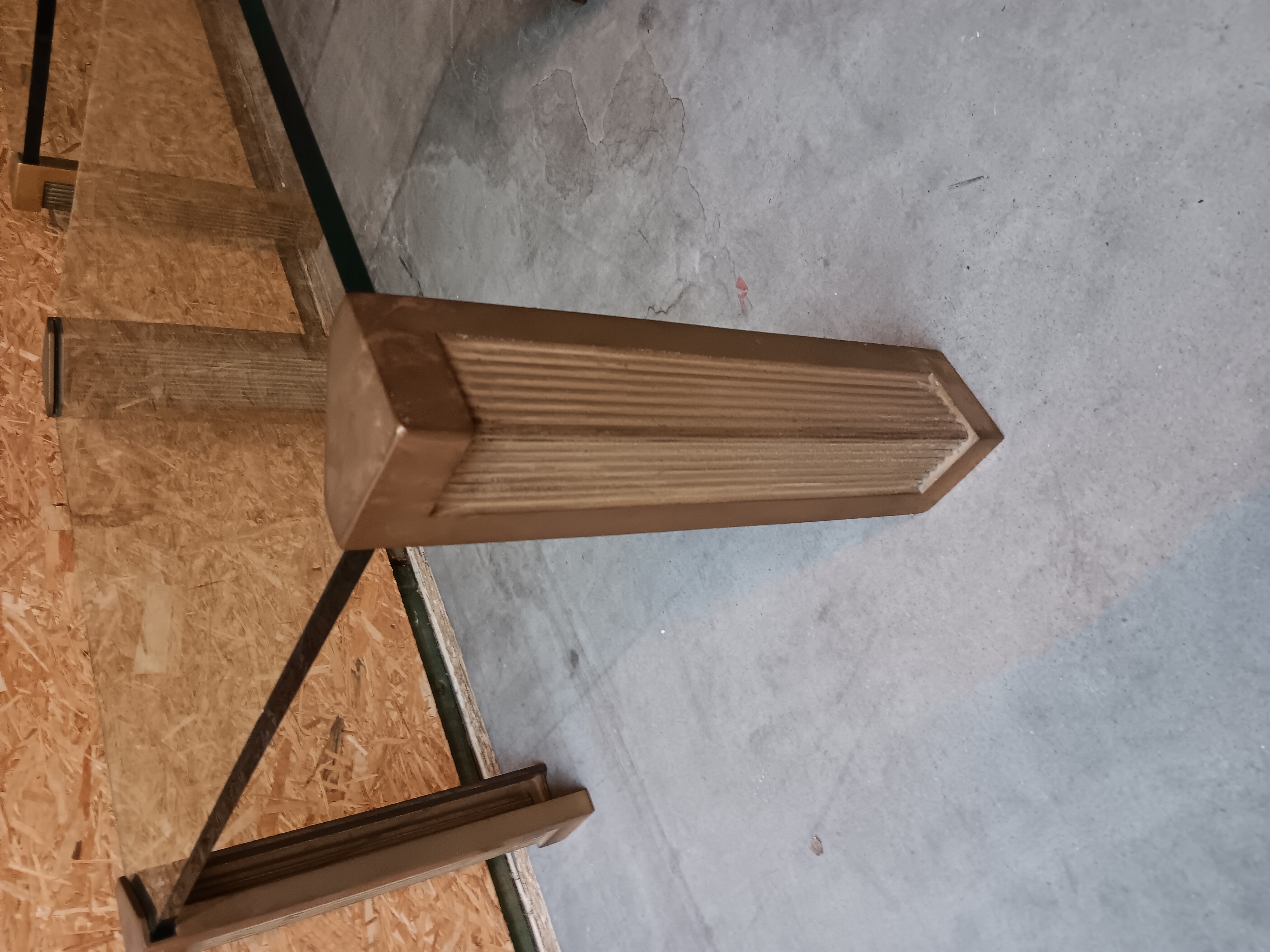 Peter Ghyczy Salontafel Met Brons Klein Model image 5
