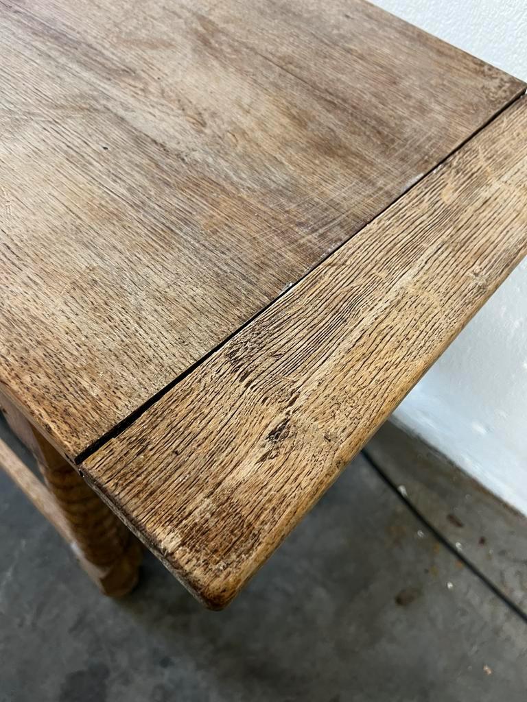 Vintage Houten Bobbin Console Tafel / Sidetable image 11