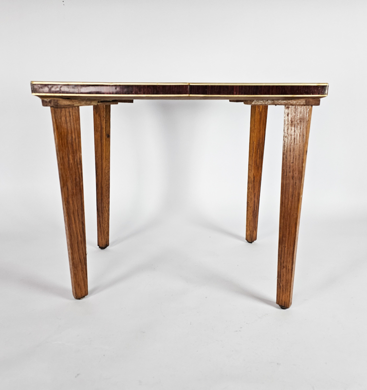 Vintage Plantentafel - Bijzettafel - Hout - Metaal - 60'S image 2
