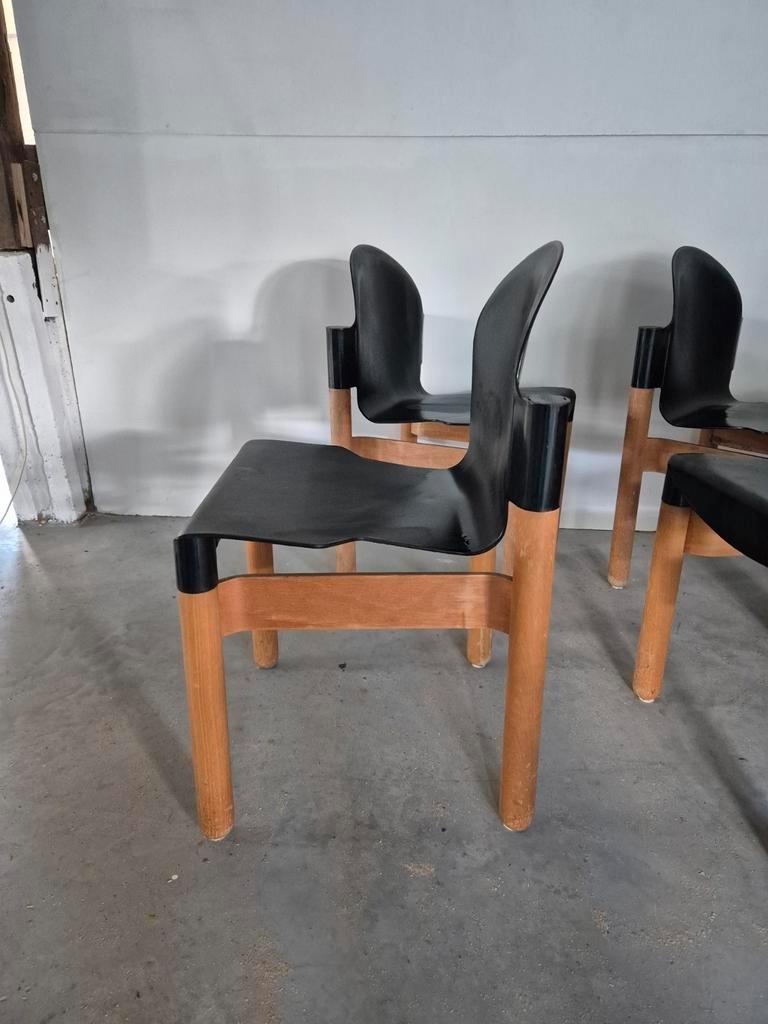 6 X Gerd Lange Voor Thonet 1973 Flex Stoelen image 6