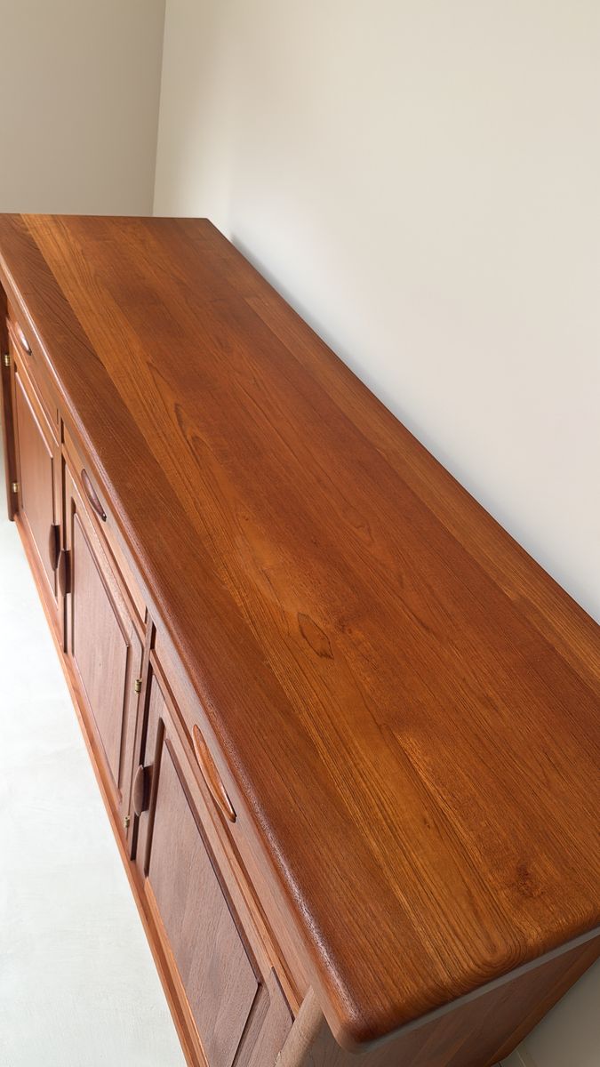 Vintage Houten dyrlund Kast / Dressoir image 7