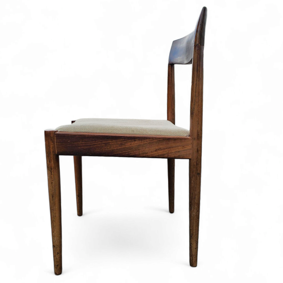 4 X Scandinavian Teak Dining Chairs / 1970s image 10