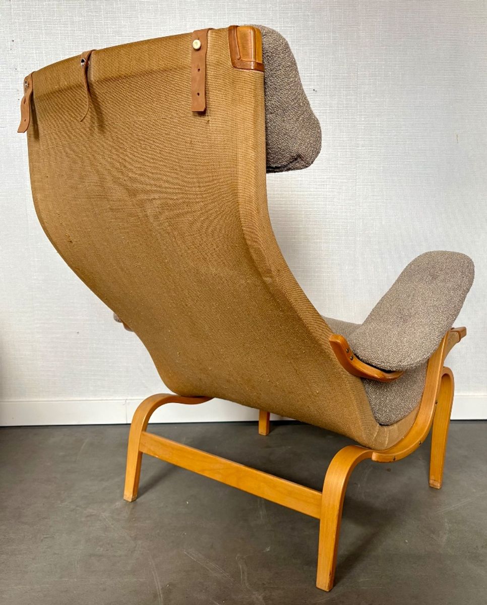 Pernilla Lounge Chair By Bruno Mathsson Sweden Dux image 7