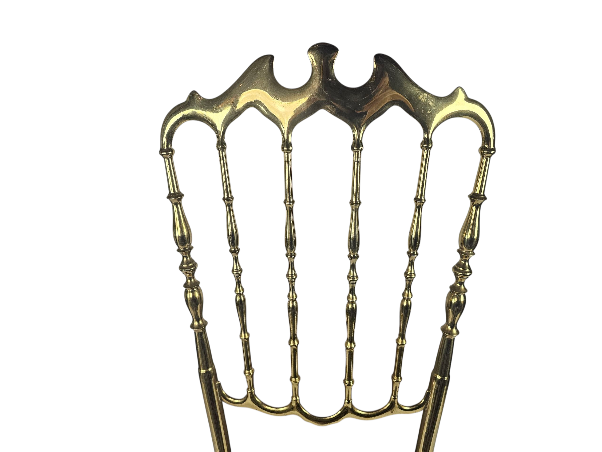 Italian Design - Chiavari Chair - High Chair - Messing - Italie - 1950's image 13