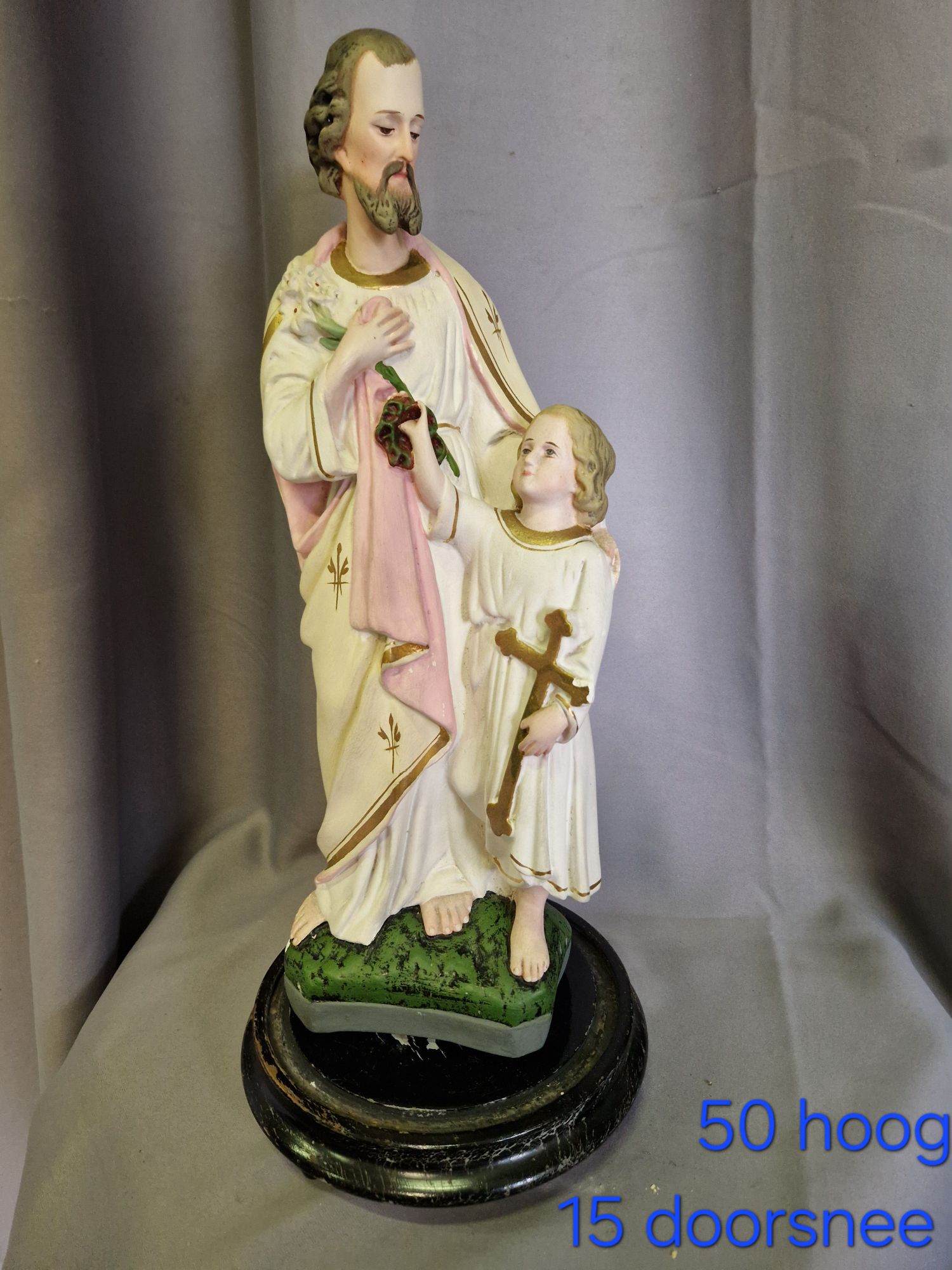Religieus Jozef Met Jezus Beeld image 3