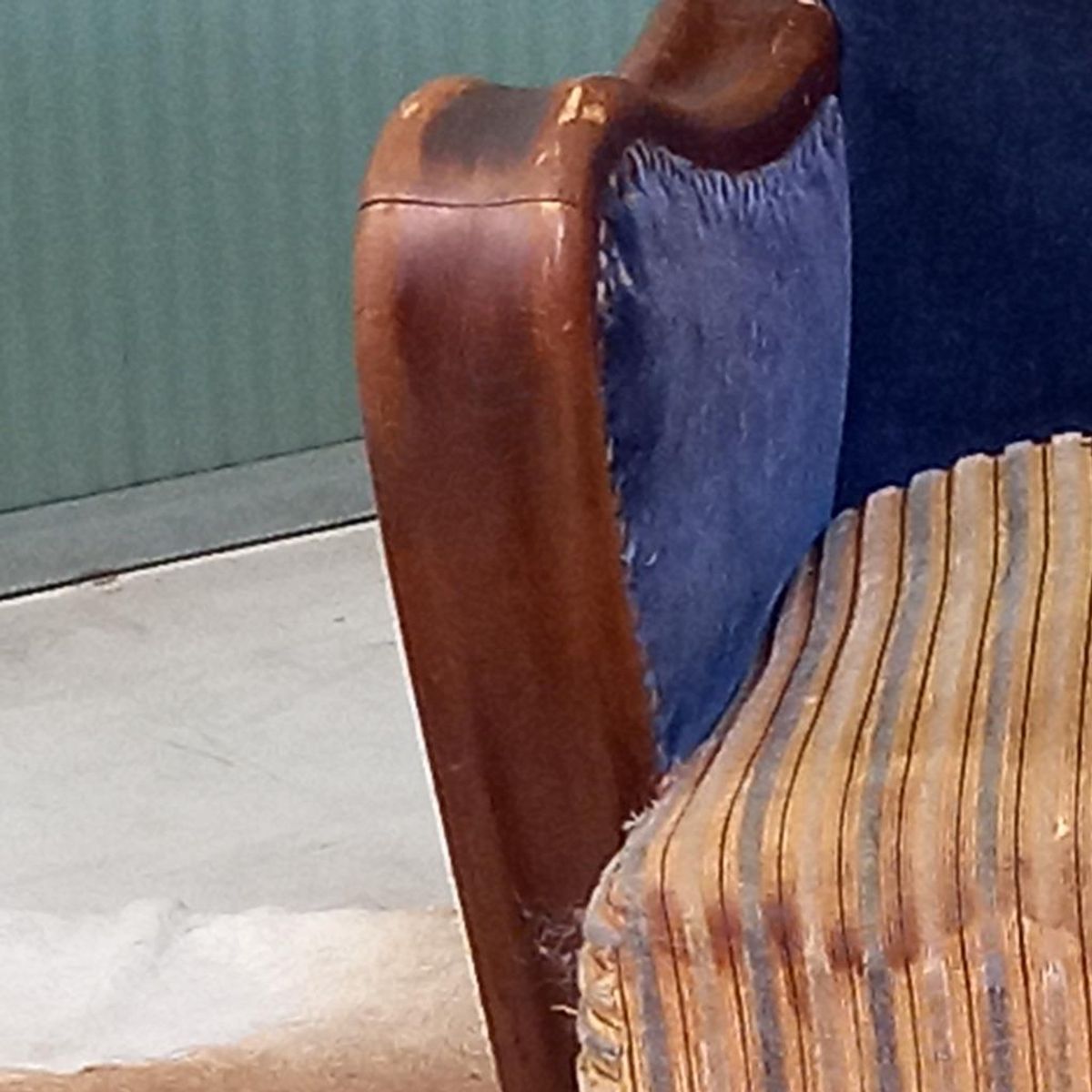 Uniek Frans Antiek Art Deco Kinderfauteuiltje image 12
