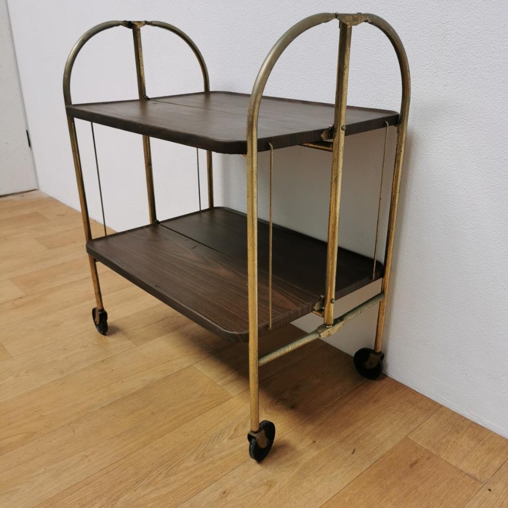Opvouwbare Barcart Drankenkar Trolley Serveerwagentje image 6