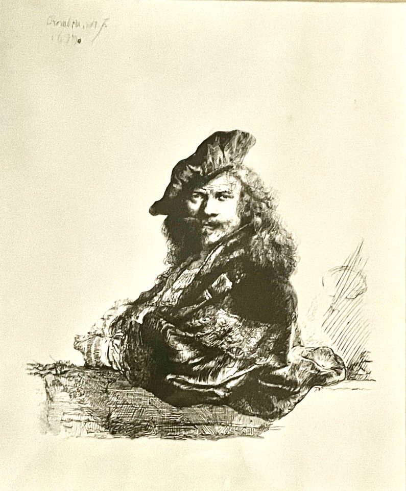 Rembrandt Van Rijn (1606-1669) - Zelfportret image 5
