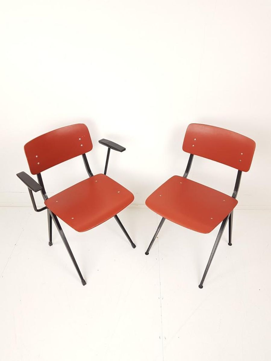 2 Marko Stoelen Model S201 Setprijs | Armleuning Ossenbloed image 2