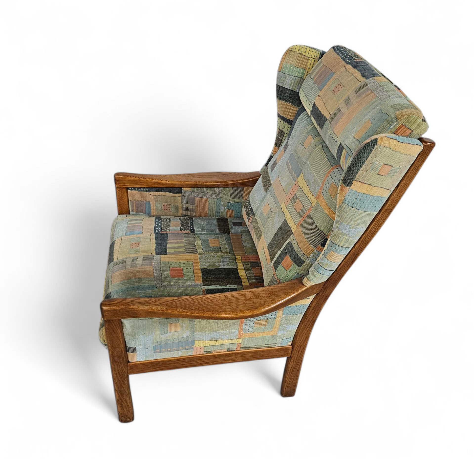 2 X Casala Wingback / Lounge / Armchair In Top Condition / 4 Small Cushions / 1960s image 12