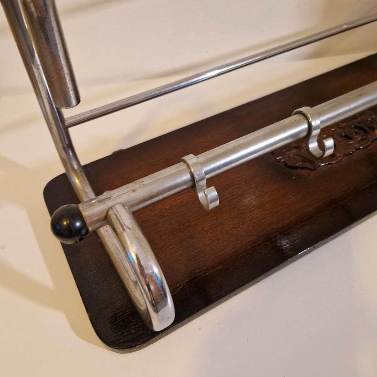 Vintage Houten Kapstok Jaren 40 image 3