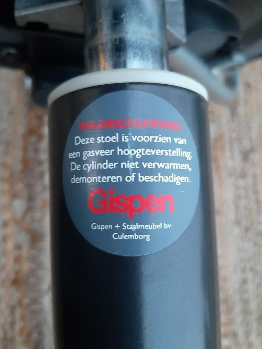 Vintage Architectenstoel Gispen Retro Design Stoel Gasveer image 8