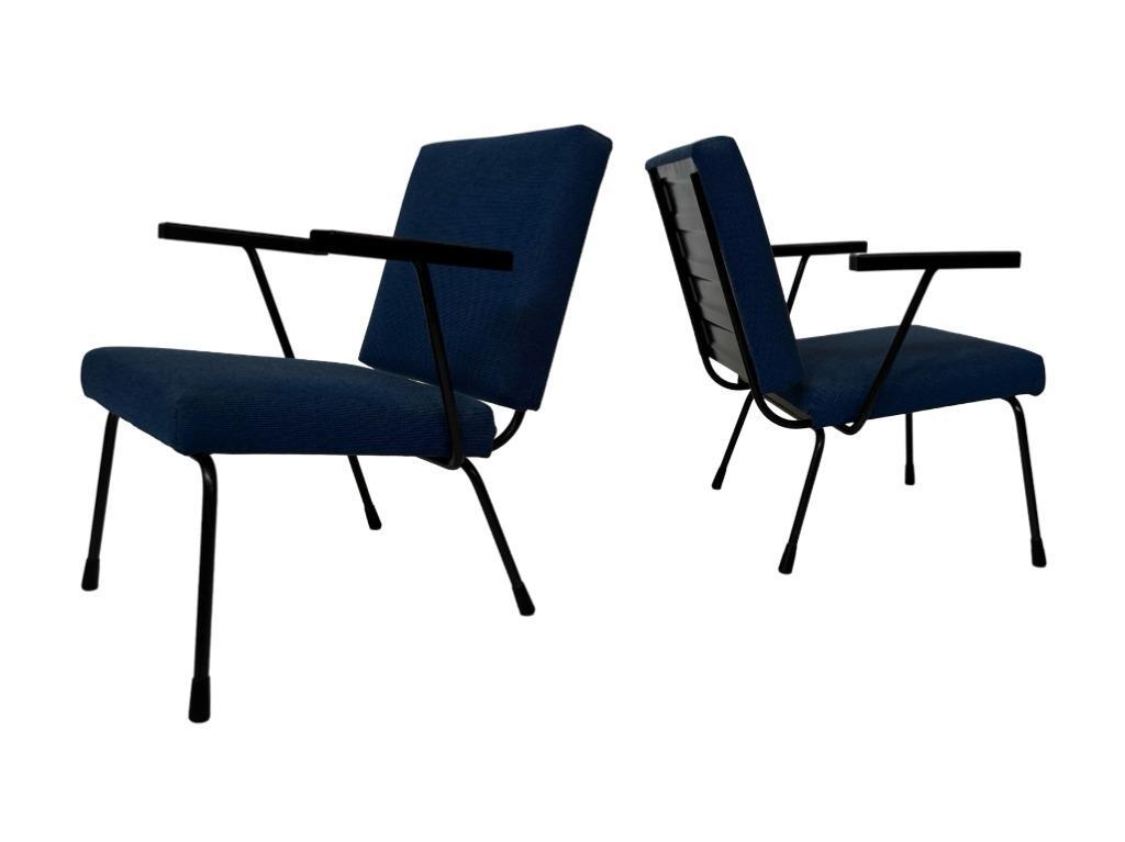 Vintage Set Van Twee Gispen 1401 Fauteuils W Rietveld Design image 6