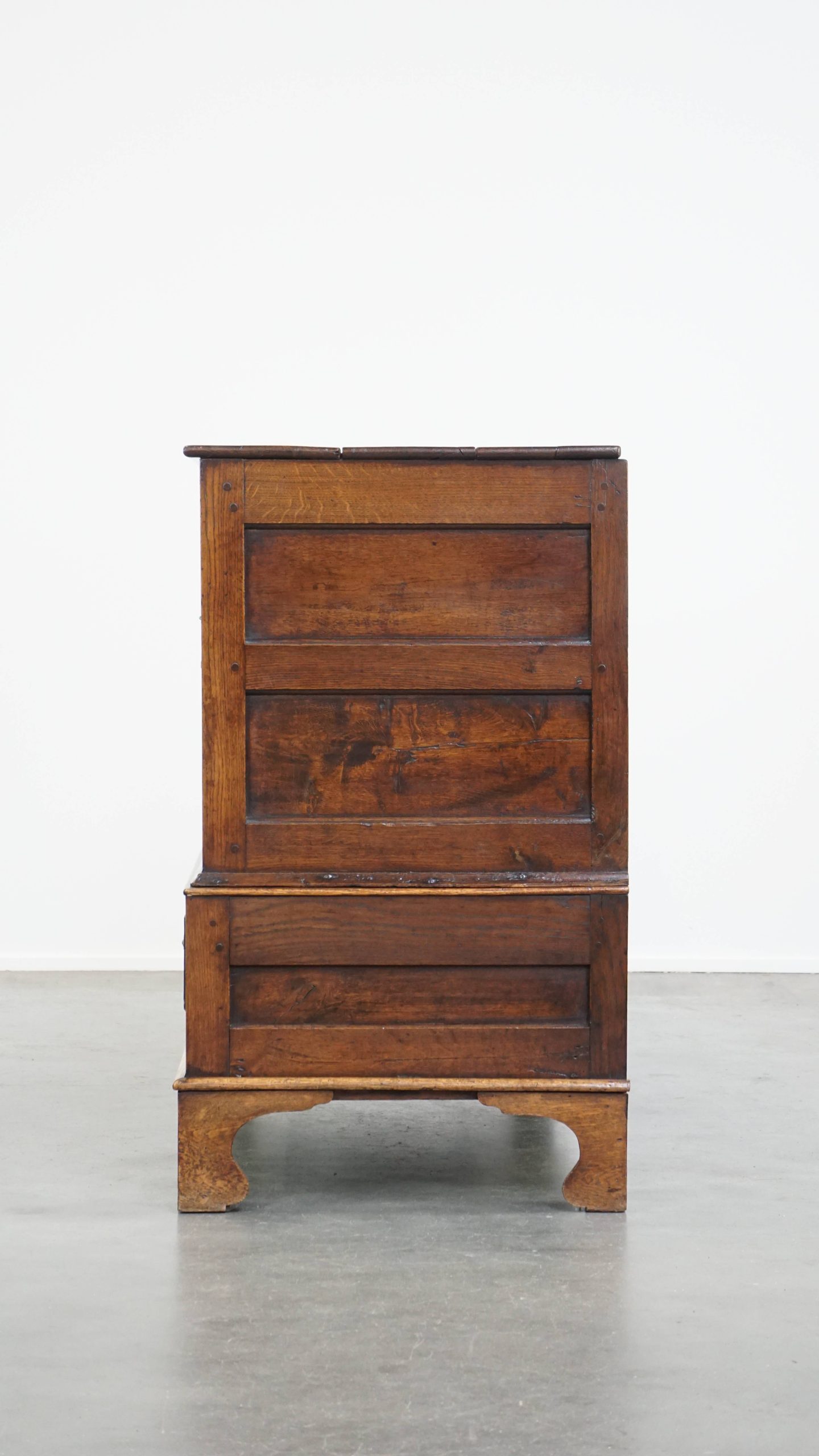 Verbluffend Mooie En Zeldzame Antieke Eikenhouten Welsh Dressoir Uit Eind 18E Eeuw image 6