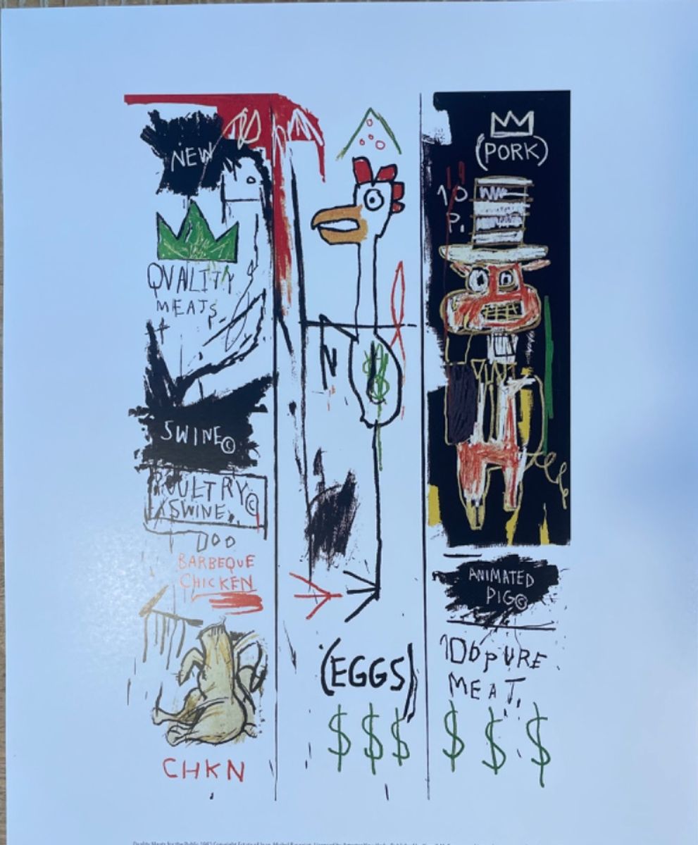 Jean Michel-basquiat (1960-1988), Quality.. image 6