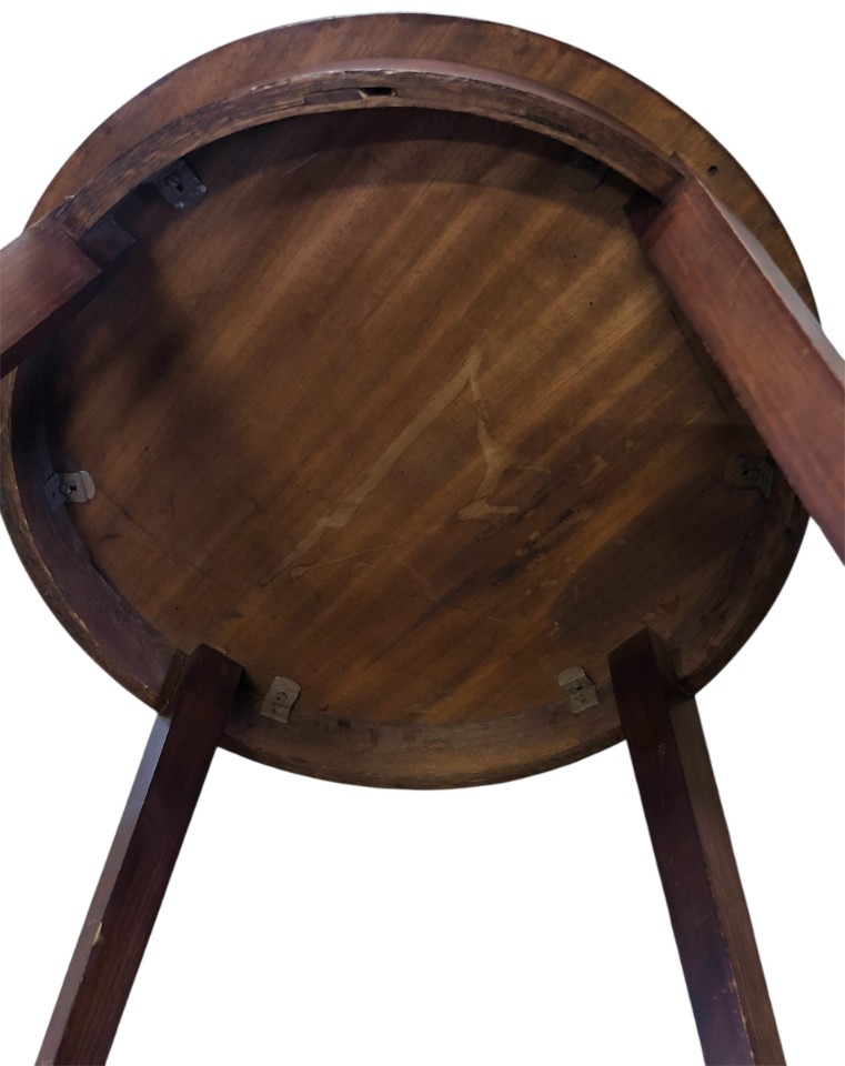 Houten Bijzettafel Art Deco Stijl, Coffee Table image 4